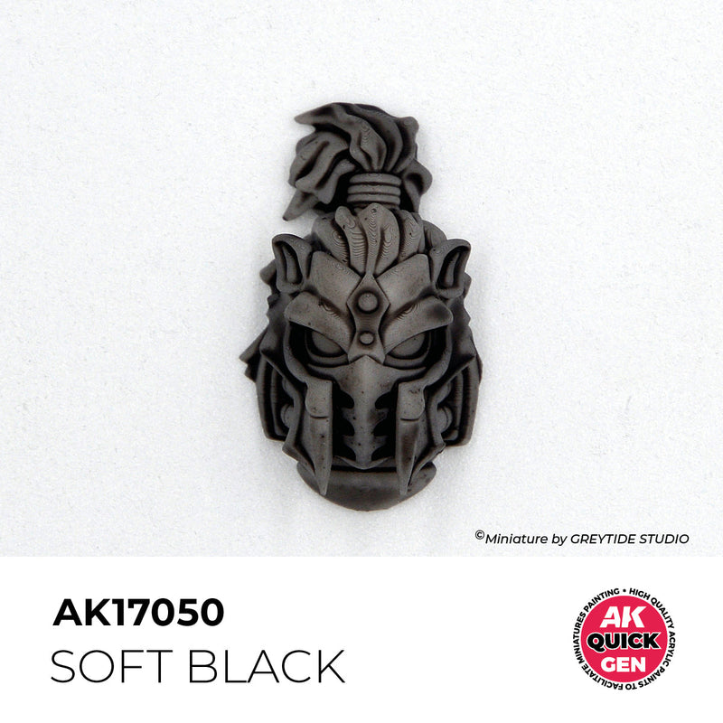 AK Interactive Quick Gen - Soft Black 18ml (AK17050)
