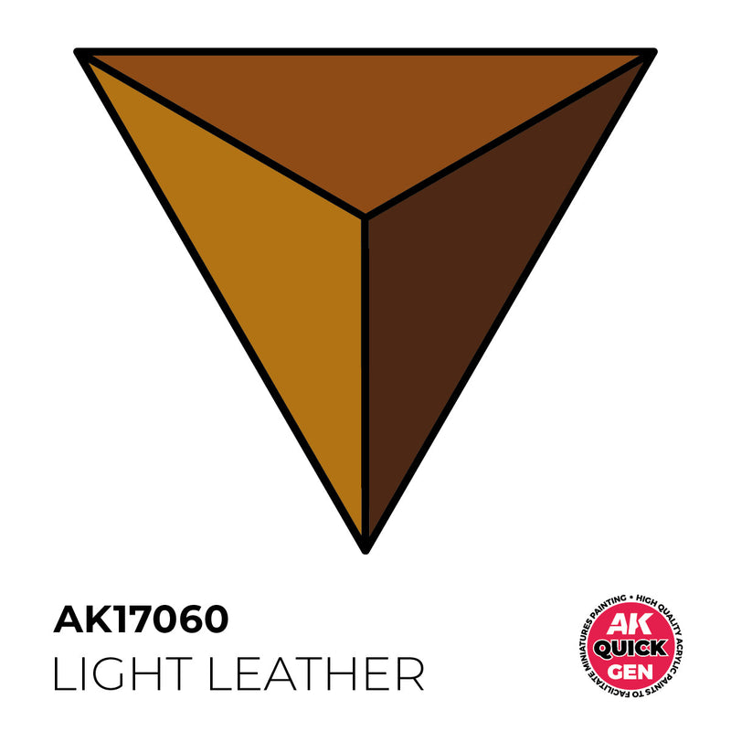 AK Interactive Quick Gen - Light Leather 18ml (AK17060)