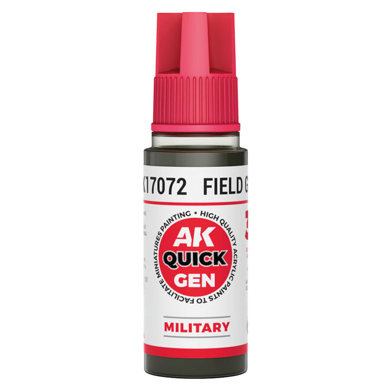 AK Interactive Quick Gen - Field Grey 18ml (AK17072)