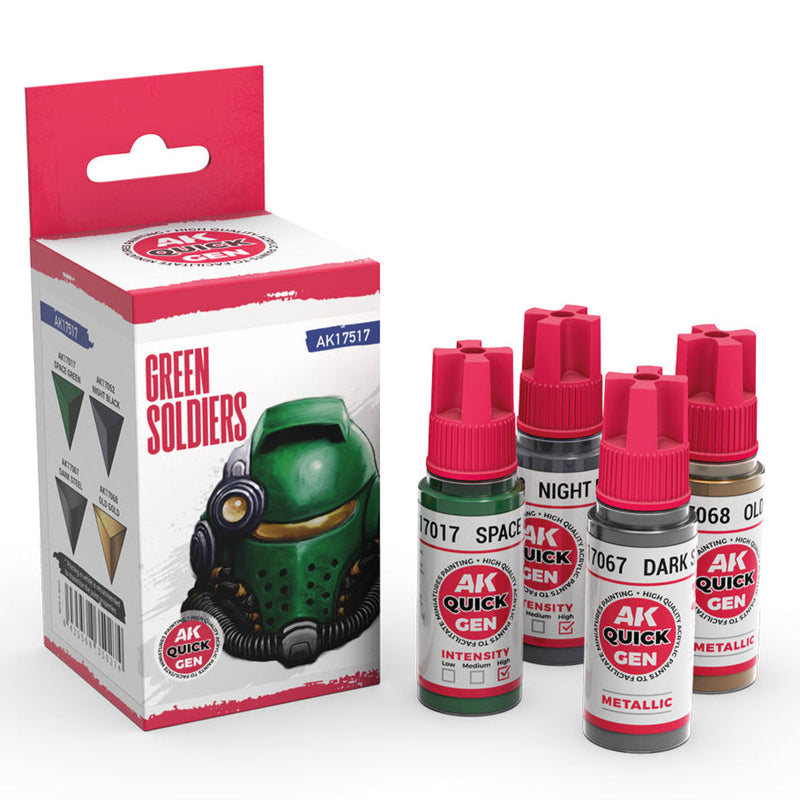 AK Interactive Quick Gen Set - Green Soldiers (AK17517)