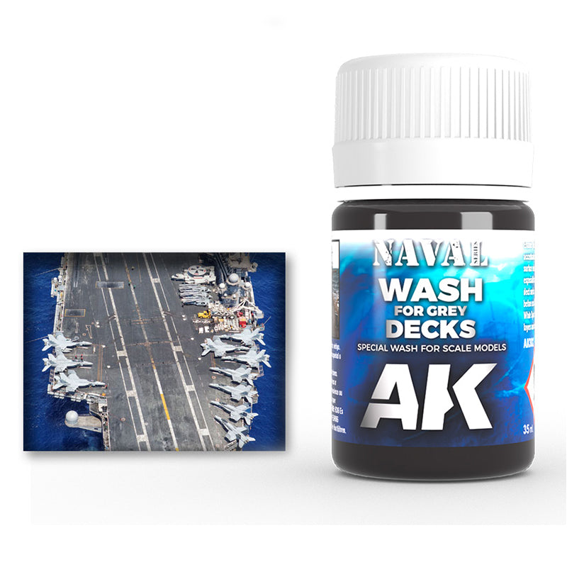 AK Interactive - Wash for Grey Decks (AK302)