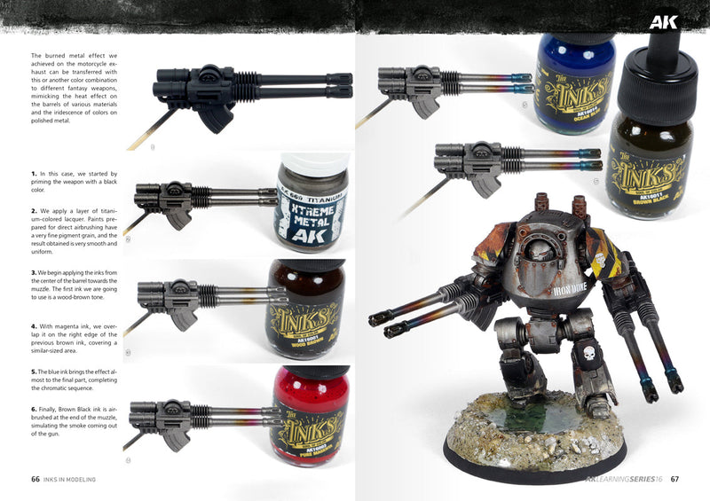AK Interactive Learning Series 16: Inks in Modelling (AK540)