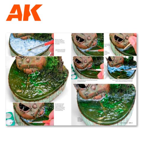 AK Interactive - F.A.Q Dioramas 1.2 Extension – Water, Ice & Snow (AK8050)