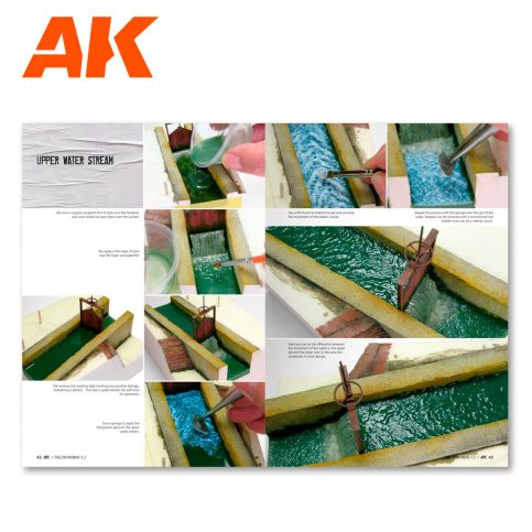 AK Interactive - F.A.Q Dioramas 1.2 Extension – Water, Ice & Snow (AK8050)