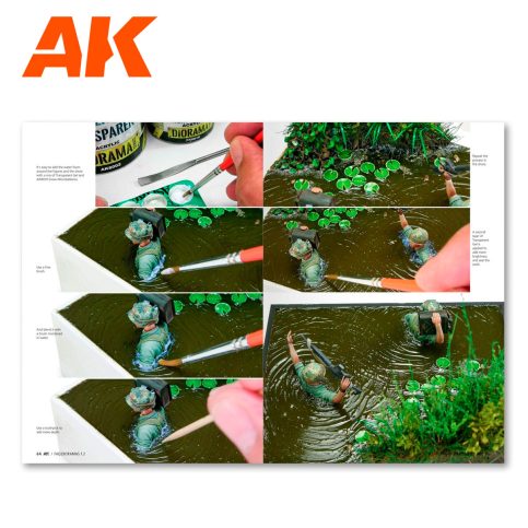 AK Interactive - F.A.Q Dioramas 1.2 Extension – Water, Ice & Snow (AK8050)