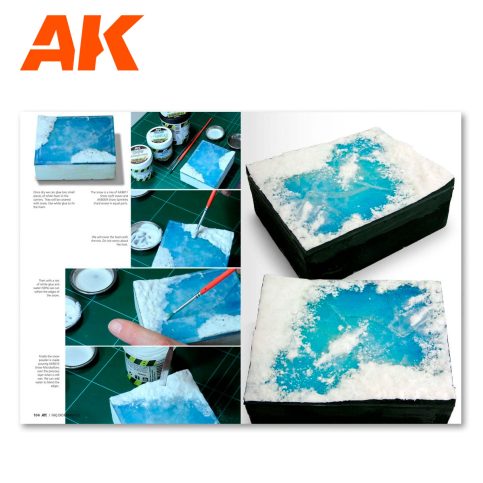 AK Interactive - F.A.Q Dioramas 1.2 Extension – Water, Ice & Snow (AK8050)