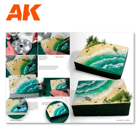 AK Interactive - F.A.Q Dioramas 1.2 Extension – Water, Ice & Snow (AK8050)