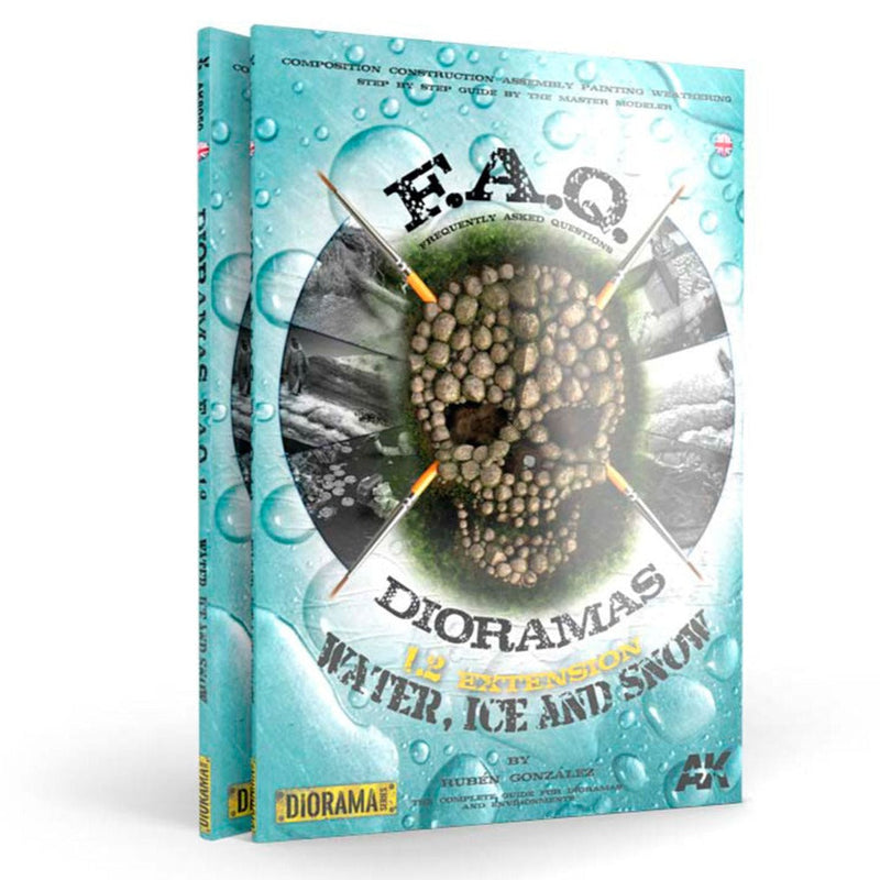 AK Interactive - F.A.Q Dioramas 1.2 Extension – Water, Ice & Snow (AK8050)