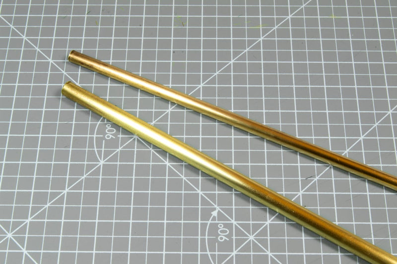 AK Interactive - Brass Pipes 1.7mm, 5 Units AK9116