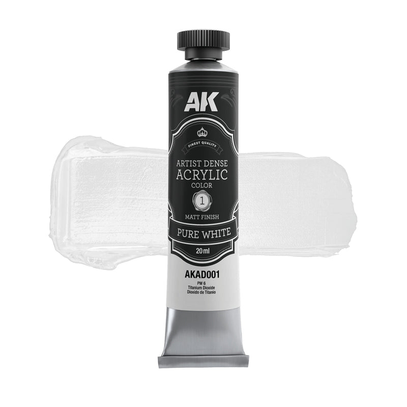 AK Interactive Dense Acrylic Pure White