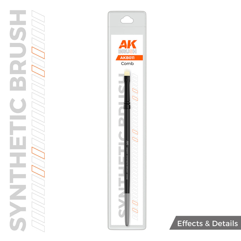 AK Interactive SYNTHETIC BRUSH - COMB (AKB011)