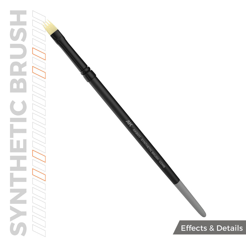 AK Interactive SYNTHETIC BRUSH - COMB (AKB011)