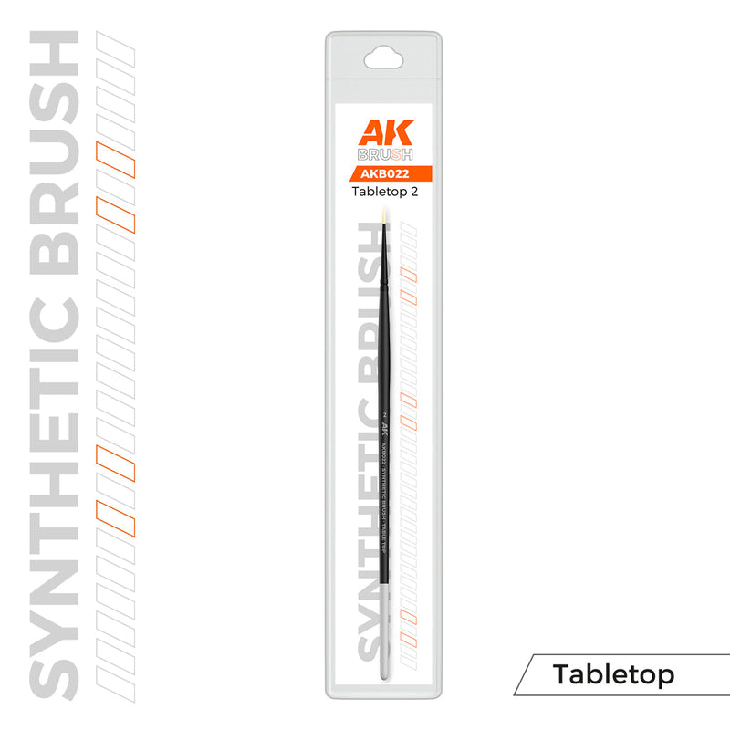 AK Interactive SYNTHETIC TABLETOP BRUSH - 2 (AKB022)