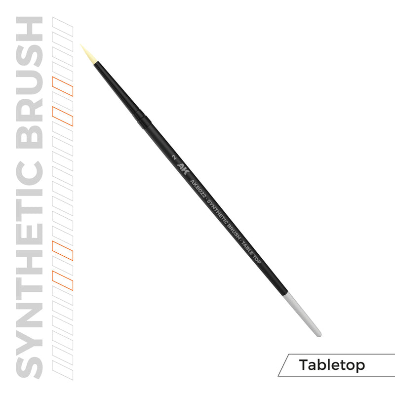 AK Interactive SYNTHETIC TABLETOP BRUSH - 2 (AKB022)