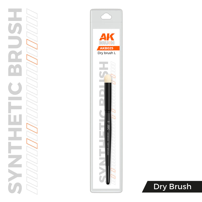 AK Interactive SYNTHETIC DRY BRUSH - L