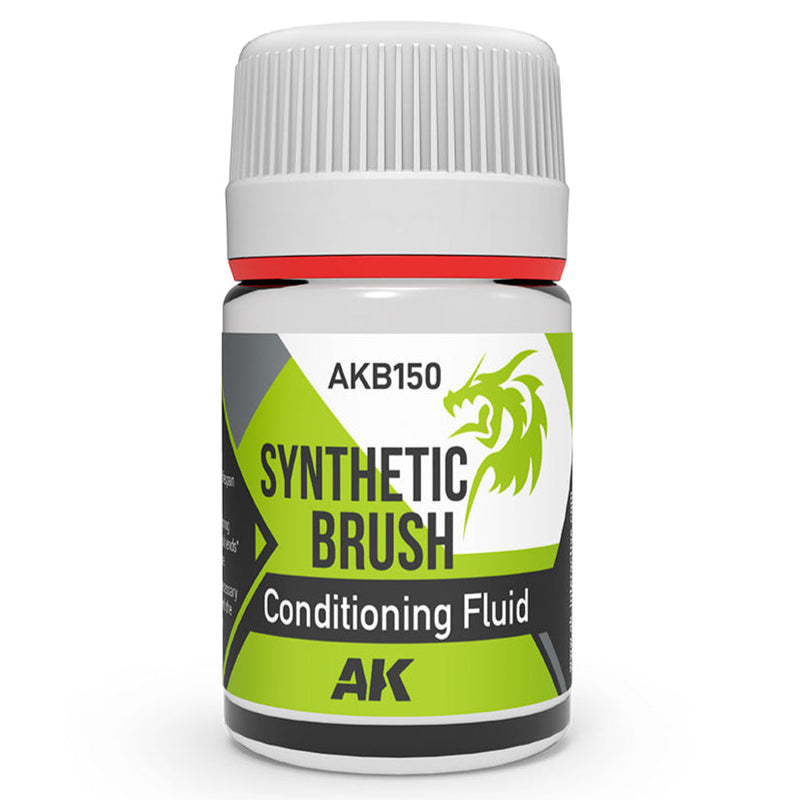 AK Interactive Synthetic Brush Condition Fluid (AKB150)