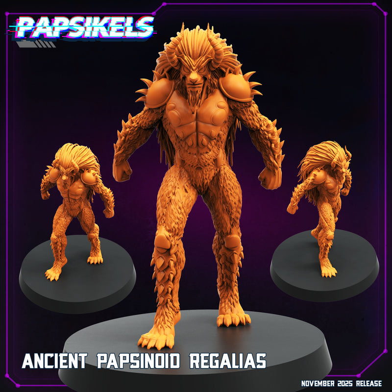 Ancient Papsinoid Regalias Miniatures | Cyberpunk | Papsikels