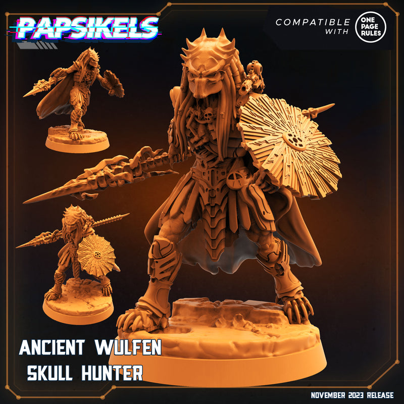 Skull Hunters 2 Miniatures (Full Set) | Sci-Fi Miniature | Papsikels