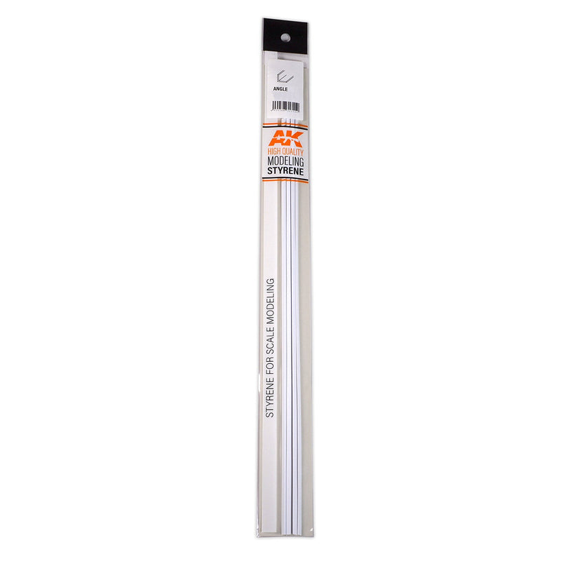 AK Interactive - Angle 2.5mm X 2.5mm X 350mm - Styrene Strip (AK6561)