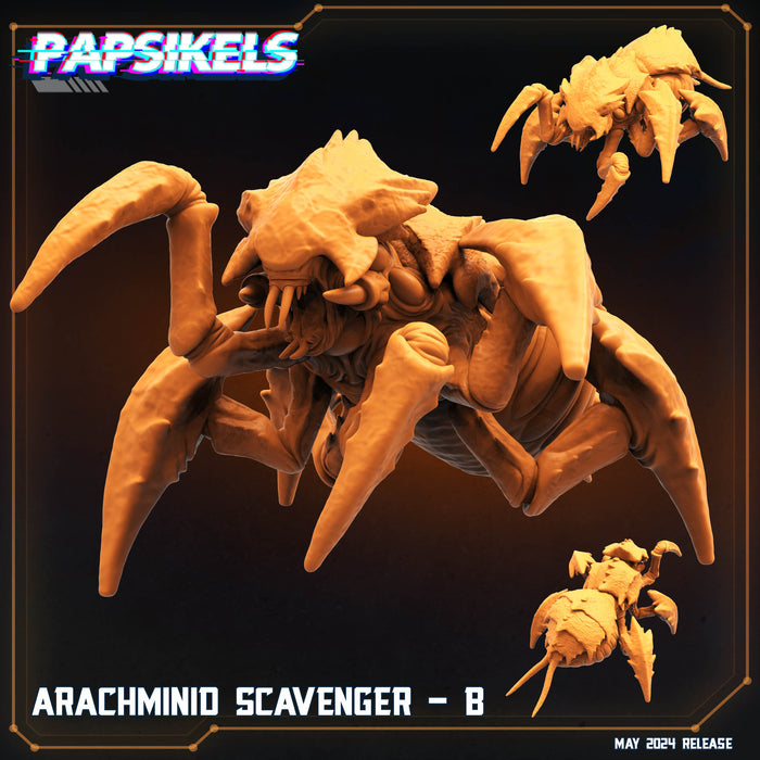 Arachminid Scavenger B | Democracy Troopers Bugs and Bots | Sci-Fi Miniature | Papsikels