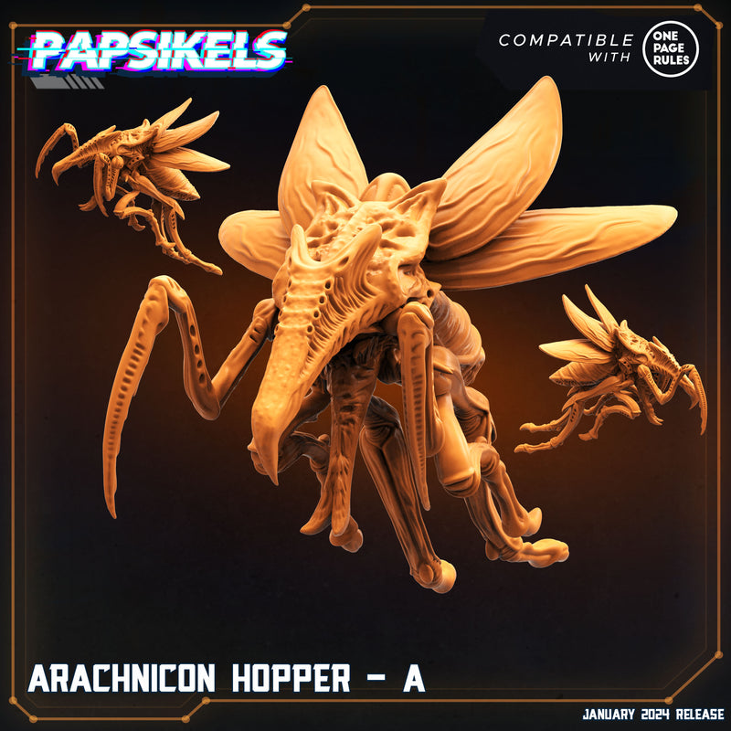 Arachnicon Hopper Miniatures | Dropship Troopers IV | Sci-Fi Miniature | Papsikels