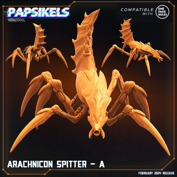 Arachnicon Spitter A | Dropship Troopers IV | Sci-Fi Miniature | Papsikels