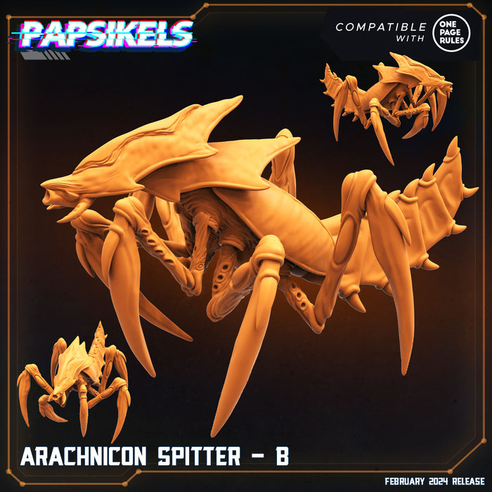 Arachnicon Spitter B | Dropship Troopers IV | Sci-Fi Miniature | Papsikels