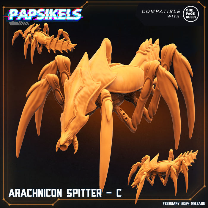 Arachnicon Spitter C | Dropship Troopers IV | Sci-Fi Miniature | Papsikels