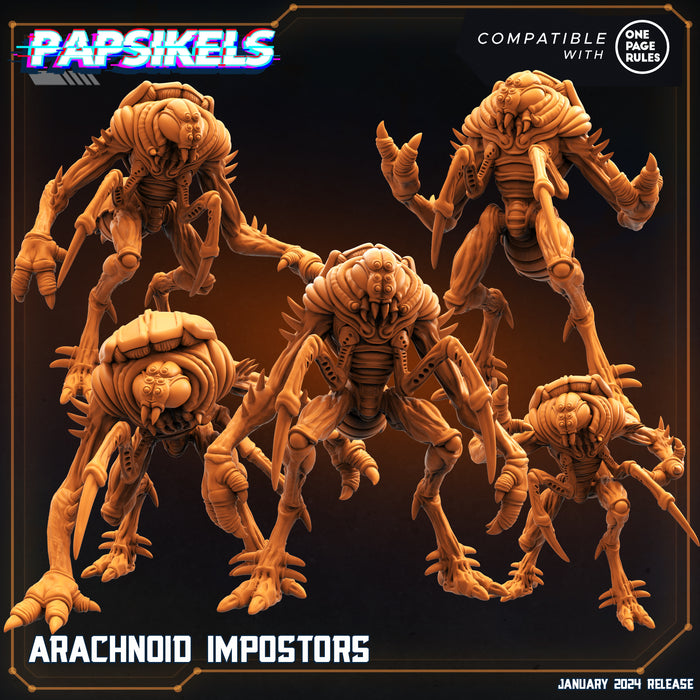Arachniod Imposter Miniatures | Dropship Troopers IV | Sci-Fi Miniature | Papsikels