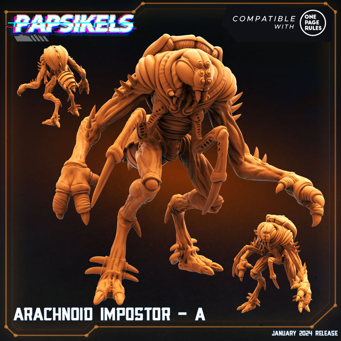 Arachniod Imposter A | Dropship Troopers IV | Sci-Fi Miniature | Papsikels