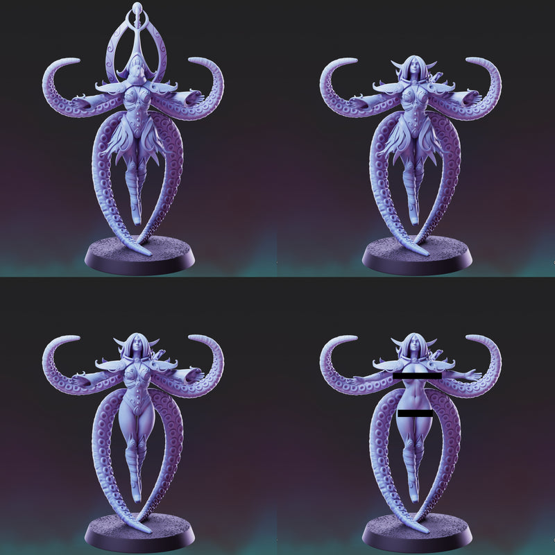 Eldritch Elf Cultist Miniatures | Fantasy Miniature | PS Miniatures