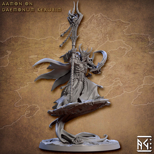 Aamon on Daemonium Kerubim | The Demon King's Spawn | Fantasy D&D Miniature | Artisan Guild TabletopXtra