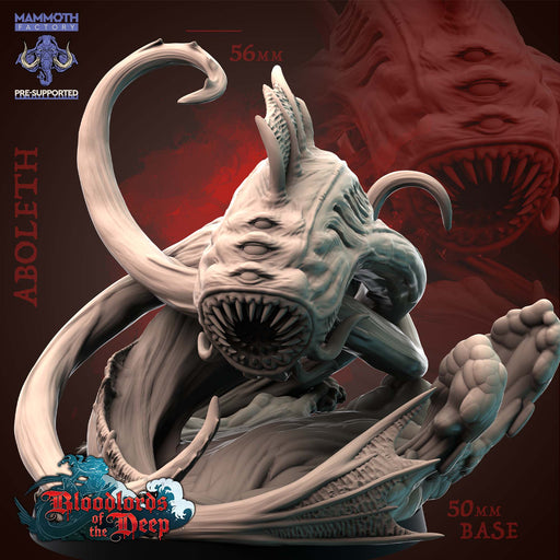 Aboleth | Blood Lords of the Deep | Fantasy Tabletop Miniature | Mammoth Factory TabletopXtra