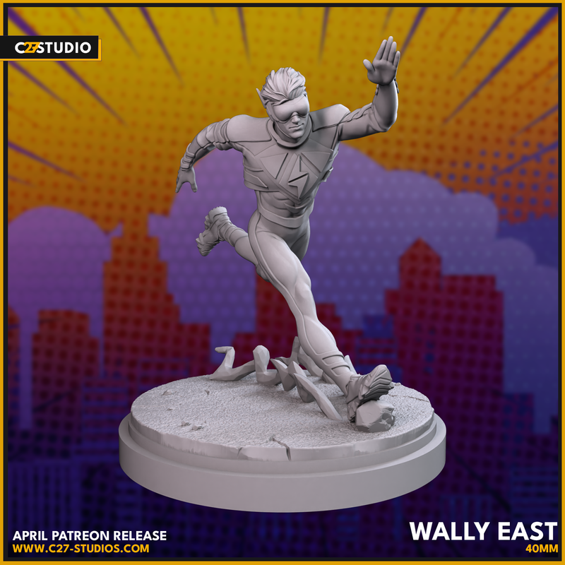Wally East | Heroes | Sci-Fi Miniature | C27 Studio