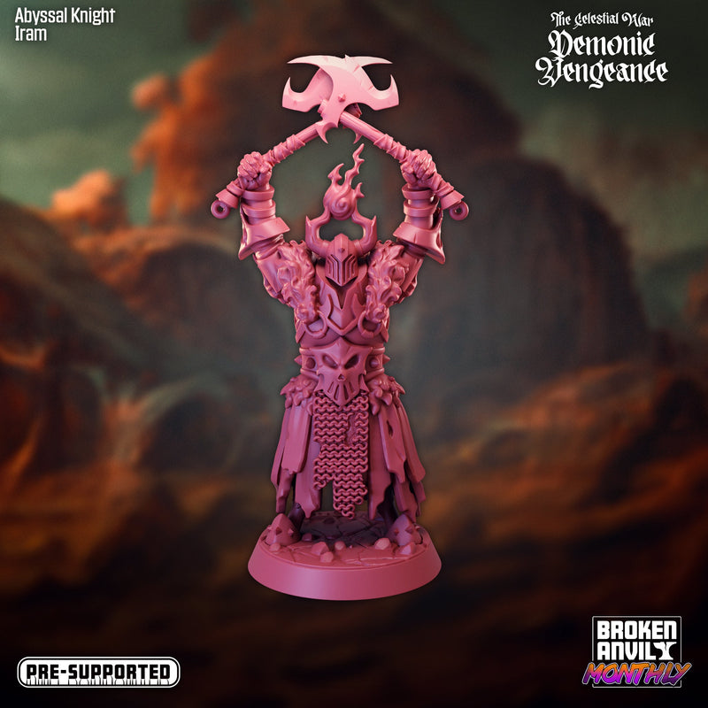 Abyssal Knights | The Celestial War Demonic Vengence | Tabletop RPG Miniature TabletopXtra