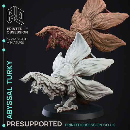 Abyssal Turky | The Familiar Seller | Fantasy Miniature | Printed Obsession TabletopXtra