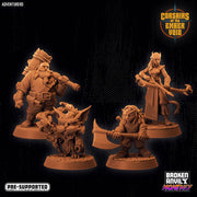 Adventurer Miniatures | Corsairs of the Ember Void | Tabletop RPG Miniature TabletopXtra