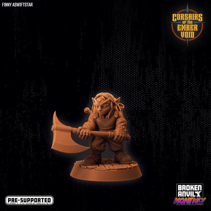 Adventurer Miniatures | Corsairs of the Ember Void | Tabletop RPG Miniature TabletopXtra