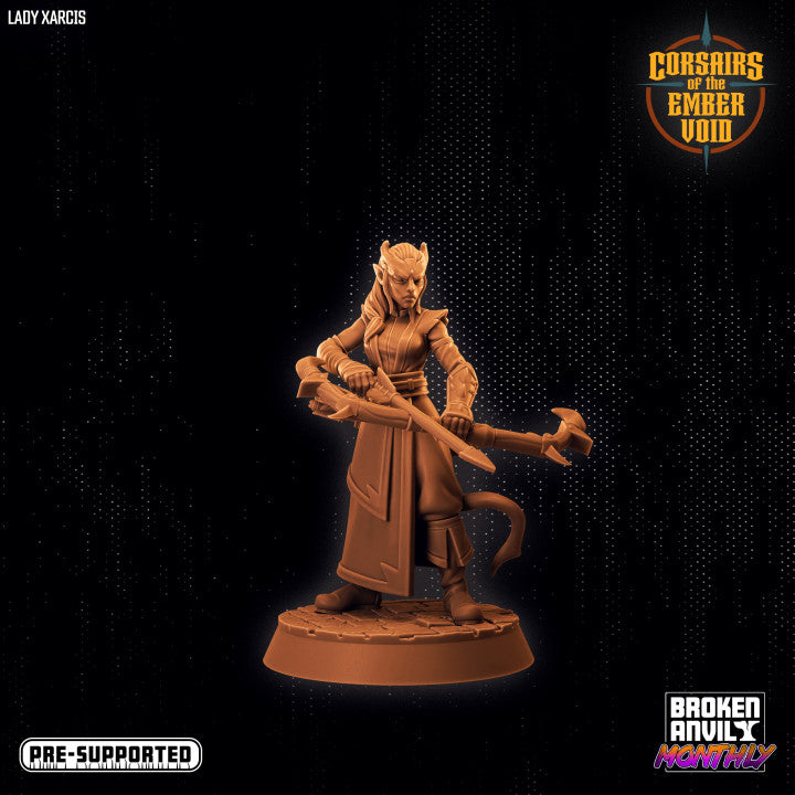 Adventurer Miniatures | Corsairs of the Ember Void | Tabletop RPG Miniature TabletopXtra