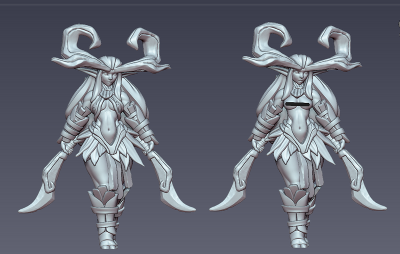 Dryad Aelora | Fantasy Pin-Up | Gaz Minis