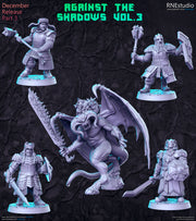 Against the Shadows Vol 4 Miniatures | Fantasy Miniature | RN Estudio TabletopXtra