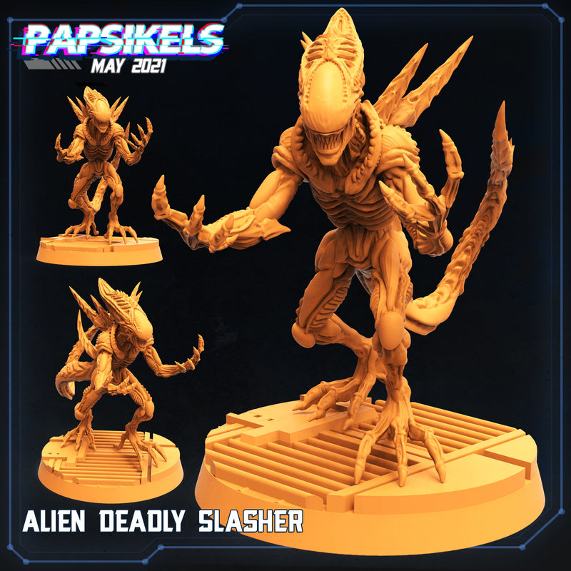 Alien Miniatures | Aliens Vs Humans | Sci-Fi Miniature | Papsikels