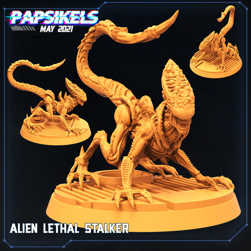 Alien Miniatures | Aliens Vs Humans | Sci-Fi Miniature | Papsikels