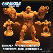 Alien Neutralizer Miniatures | Aliens Vs Skull Hunters | Sci-Fi Miniature | Papsikels TabletopXtra