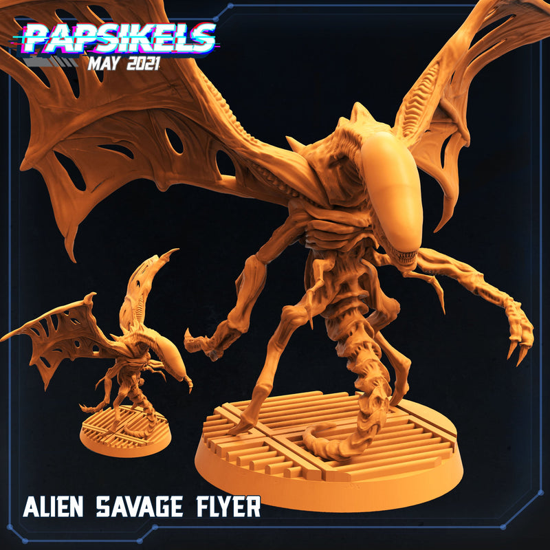Alien Miniatures | Aliens Vs Humans | Sci-Fi Miniature | Papsikels