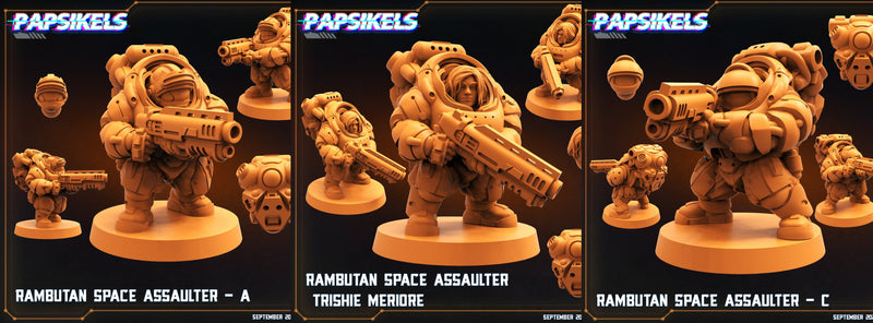 Alien Wars II Miniatures (Full Set) | Sci-Fi Miniature | Papsikels TabletopXtra