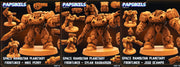Alien Wars Miniatures (Full Set) | Sci-Fi Miniature | Papsikels TabletopXtra