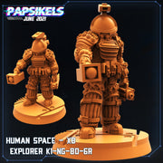 Aliens Vs Humans II Miniatures (Full Set) | Sci-Fi Miniature | Papsikels TabletopXtra