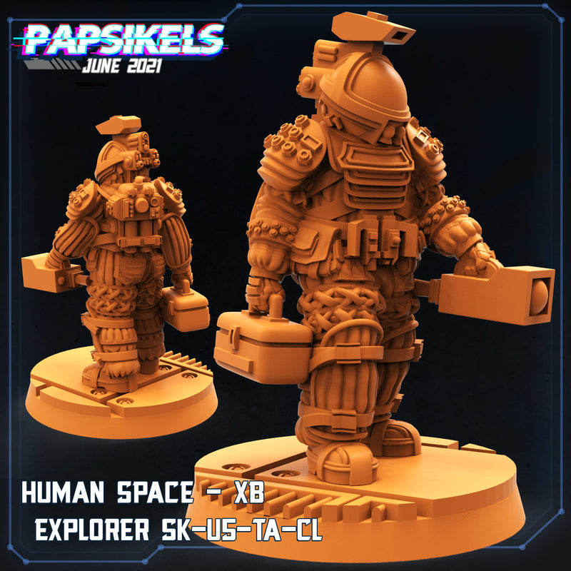 Aliens Vs Humans II Miniatures (Full Set) | Sci-Fi Miniature | Papsikels TabletopXtra