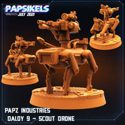 Aliens Vs Humans III Miniatures (Full Set) | Sci-Fi Miniature | Papsikels TabletopXtra
